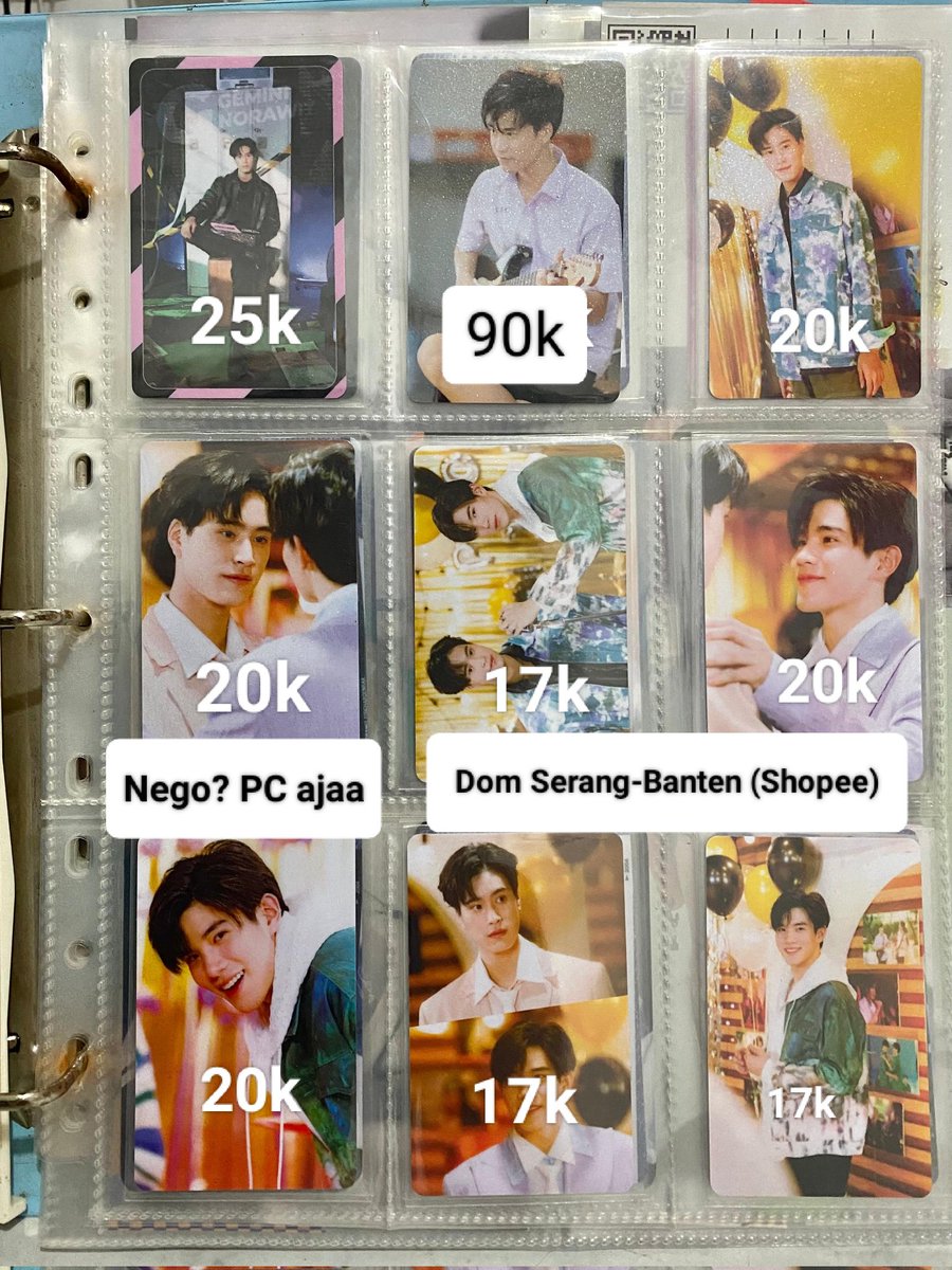 bsumone_'s tweet photo. WTS‼️ PC dan Lightstick Gemini Fourth✨
Nego? DM ajaa maniess🥰💖
#GeminiFourth #GMMTV https://t.co/KyczdebaW5