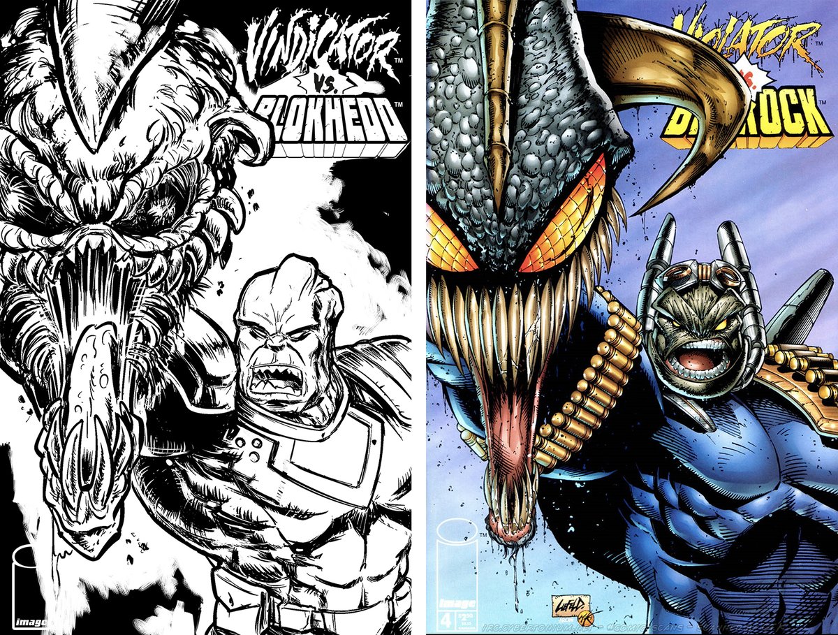 XtrmJonat's tweet photo. Had lots of fun with that one! #bloodsquadseven #imagecomics #blokhedd #badrock #youngblood #joecasey #robliefeld #violator #vindicator #extremestudios #90s #Spawn
@PaulFry1138 https://t.co/hCqFCj2wbq