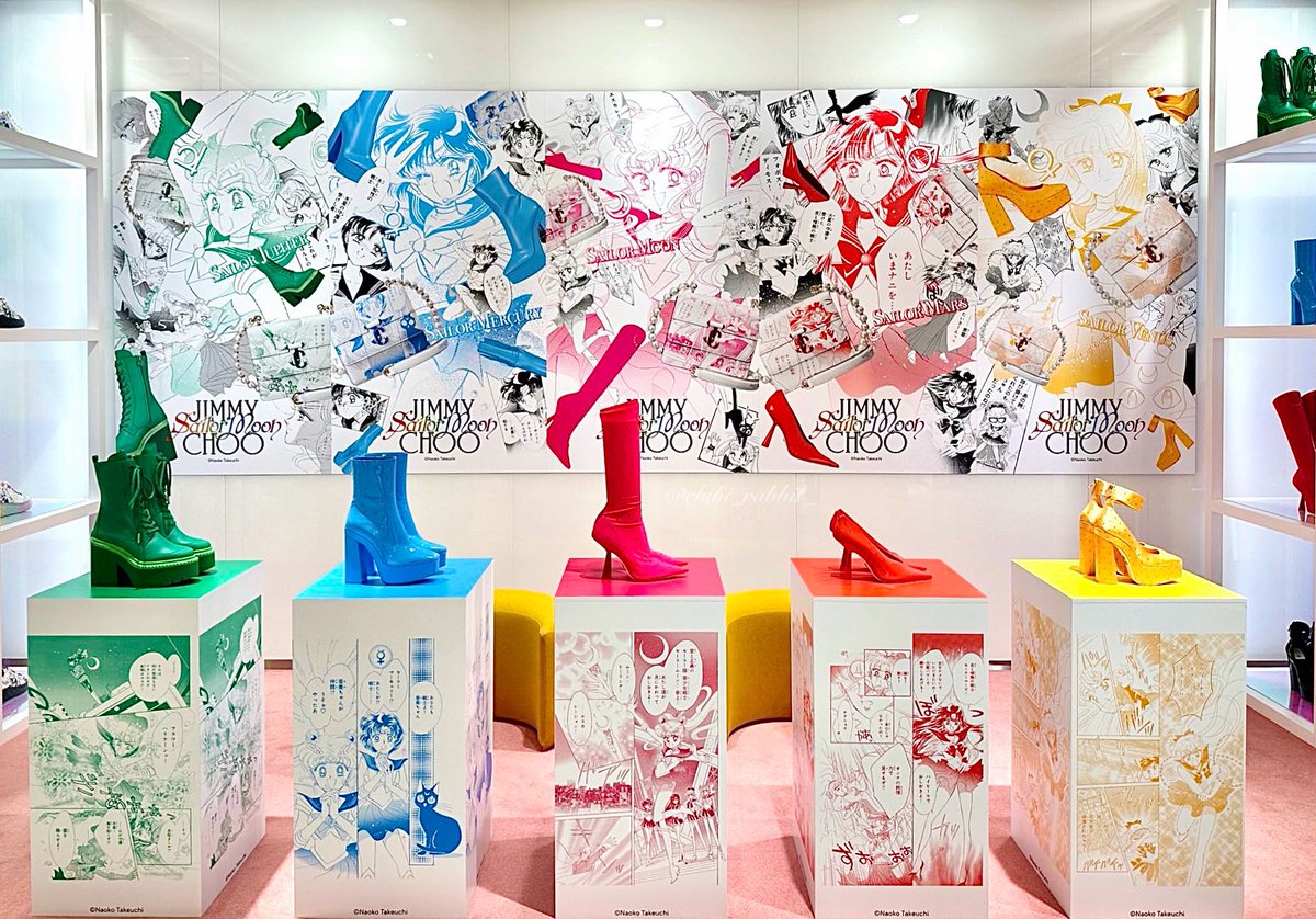 chibi_rabbit_'s tweet photo. 前回のセーラームーン × JIMMY CHOO コラボ、とても可愛かった。🥹🩷 https://t.co/staToc5VDa