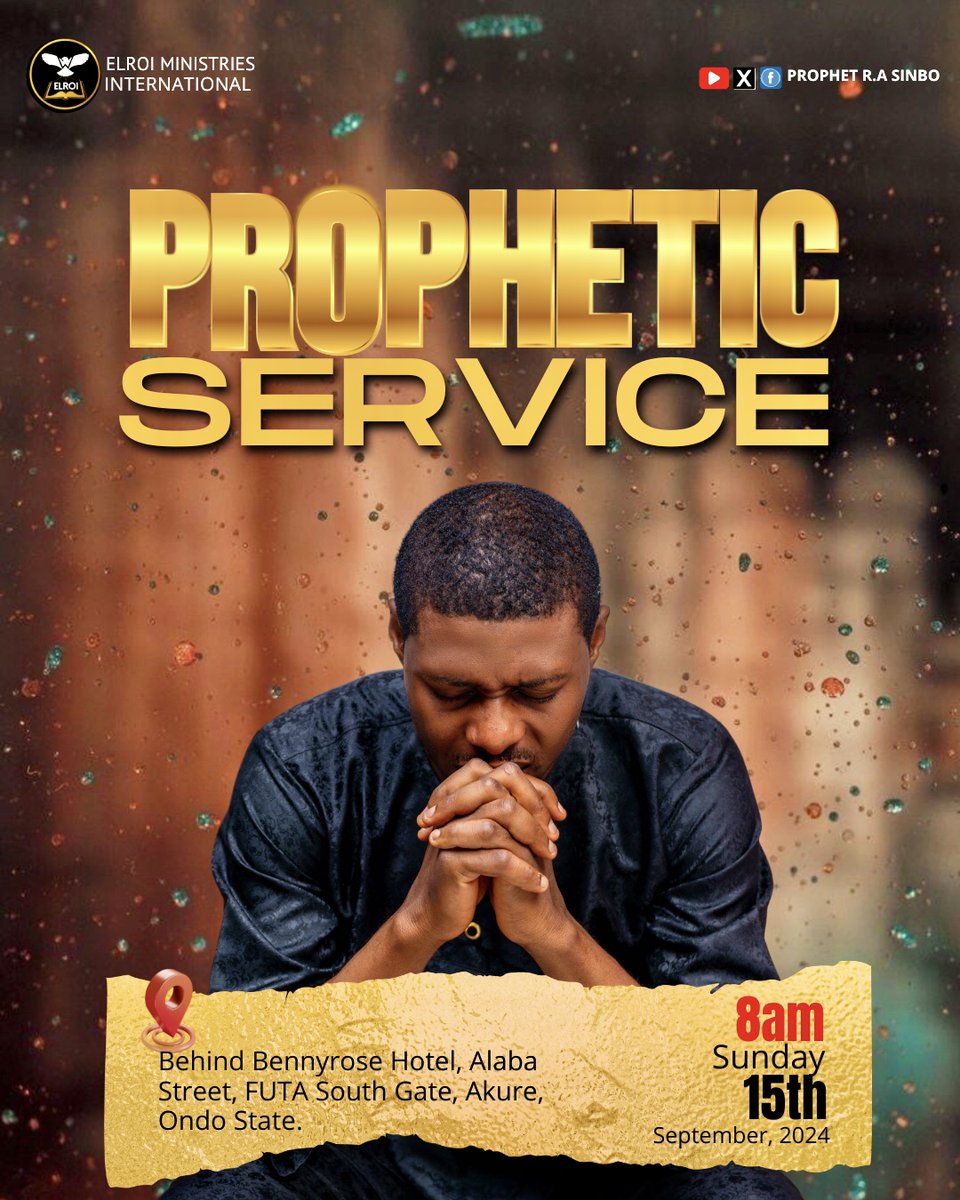 elroi_min_intl's tweet image. I was glad when they told me, 'Let’s go to the house of God!' Where will you be tomorrow morning? Join us at El-Roi Ministries, where a seat is reserved just for you. Come for a powerful time of worship and fellowship with your Father! 
#elroiministries #serviceinvite