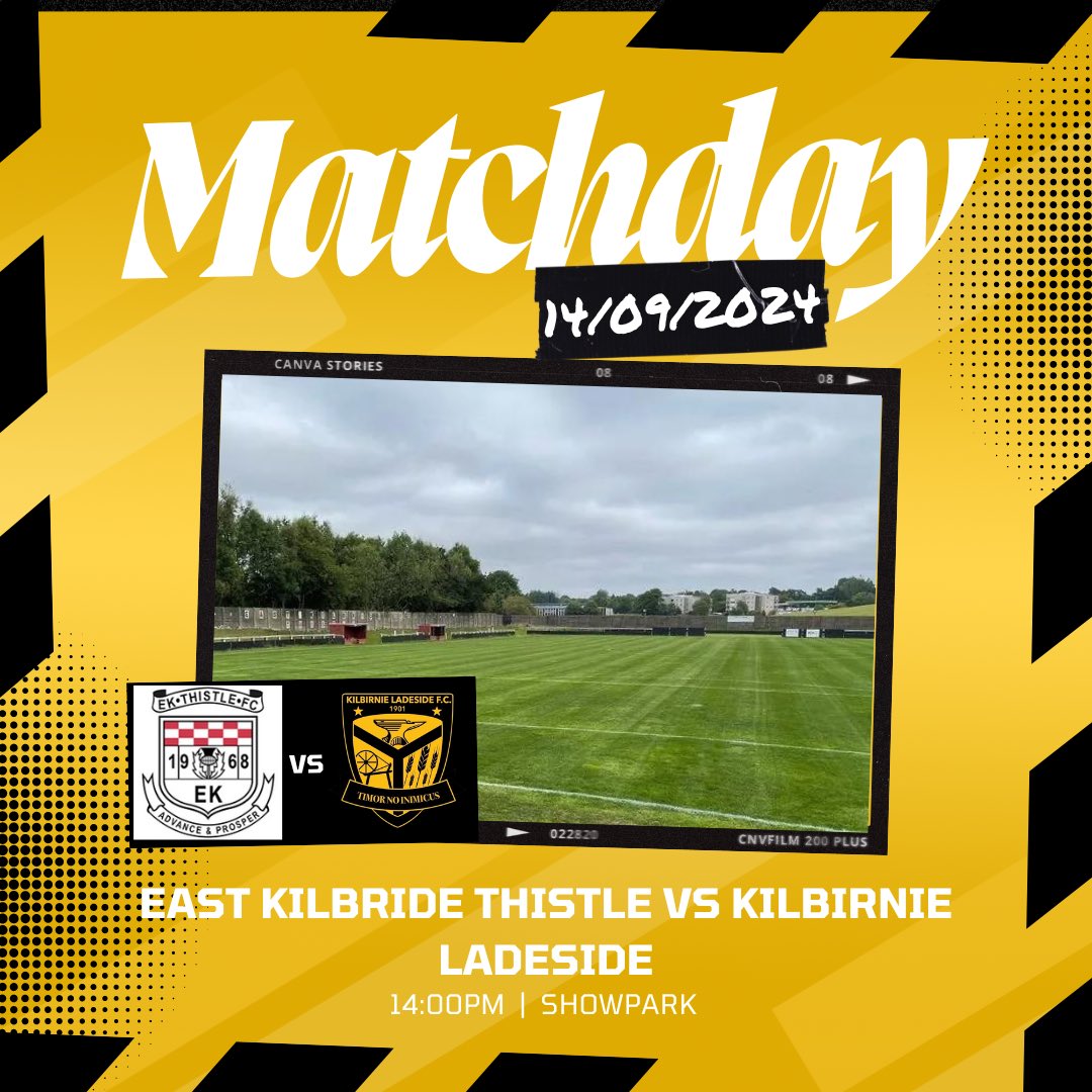 👊🏻 Round 2 👊🏻

🗓Date - 14/09/2024
🏆Cup - South Challenge Cup 
⏰Time - 14:00
🎟️Ticket Prices - ?
🆚Opposition - <a href="/EKThistleWOSFL/">East Kilbride Thistle FC</a> 
📍Stadium - Showpark, East Kilbride (G74 4HL)

#ComeOnTheBlasties