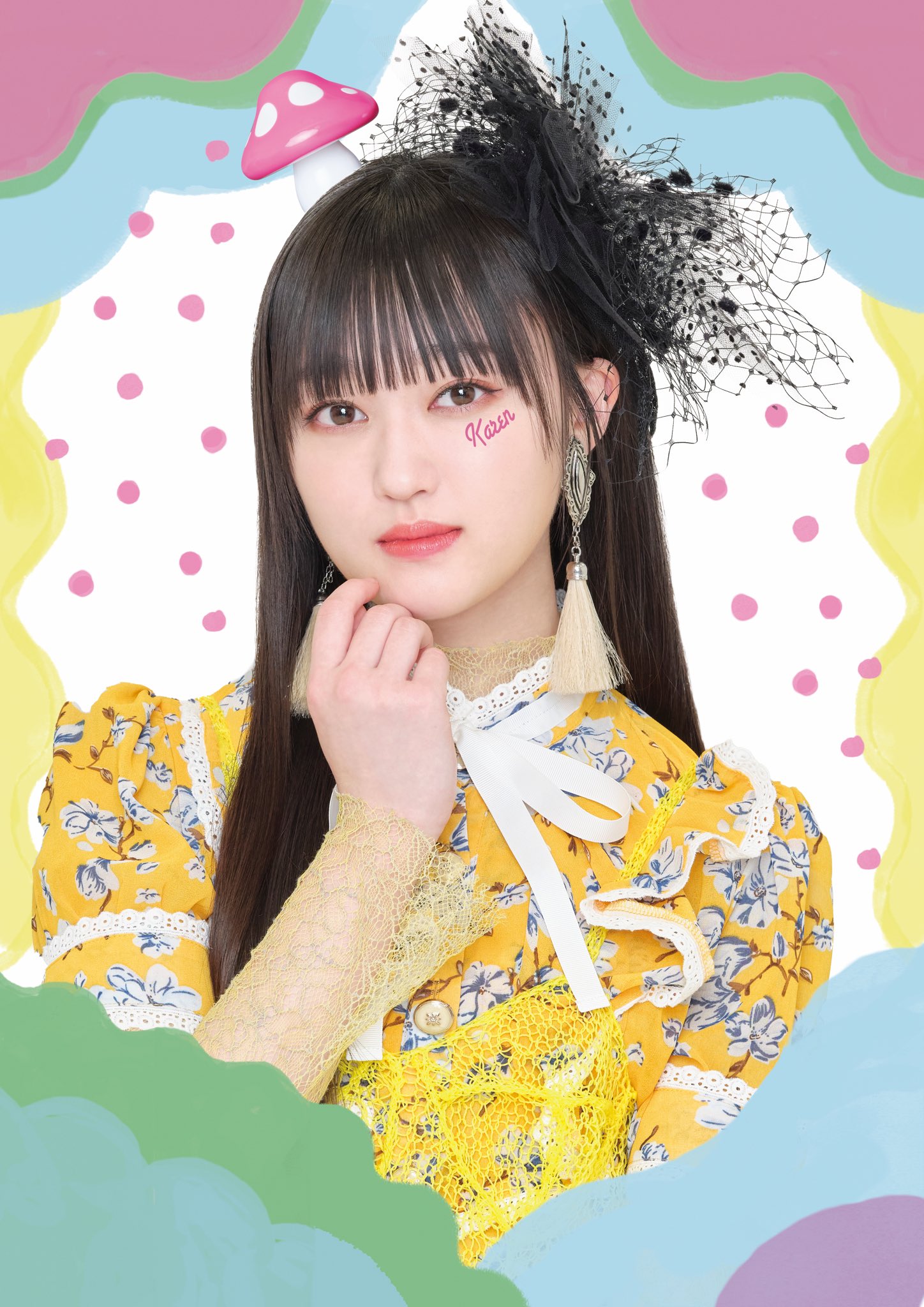 いぎなり東北産 橘花怜 サイン 付 生写真