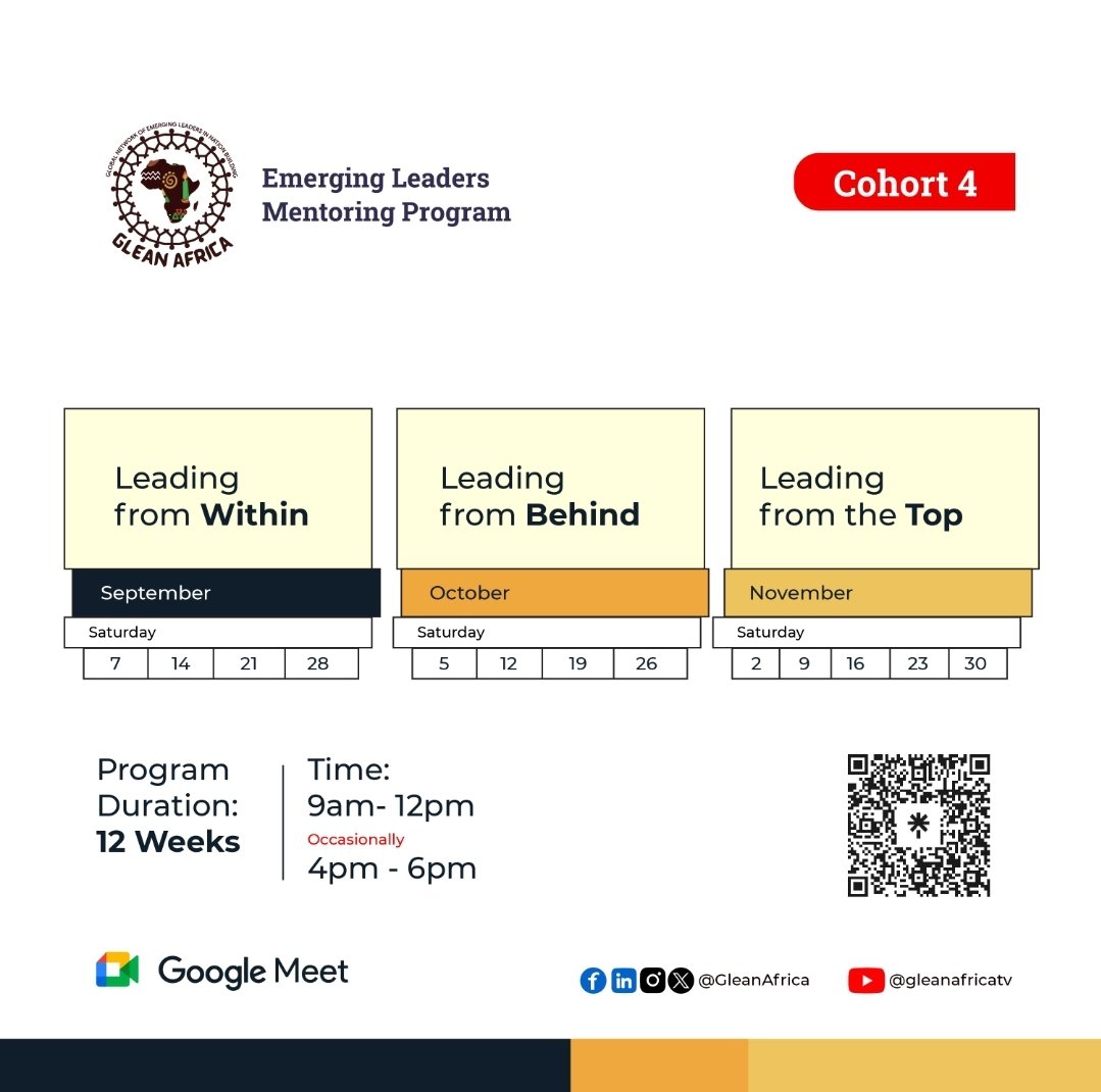 Welcoming <a href="/GleanAfrica/">GLEAN AFRICA</a> ELMP Cohort 4.