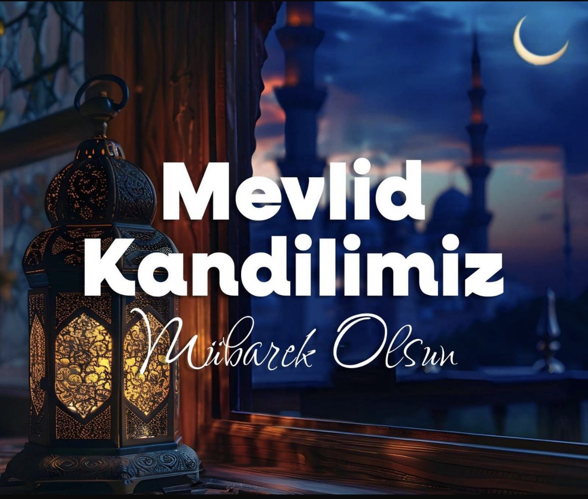 Peygamber Efendimiz Hz. Muhammed’in (s.a.v) dünyaya teşrif ettiği bu özel gecede, Rabbim kalbinizi ve evinizi huzur ve mutlulukla doldursun.🤲🙏

#MevlidKandilimizMübarekOlsun