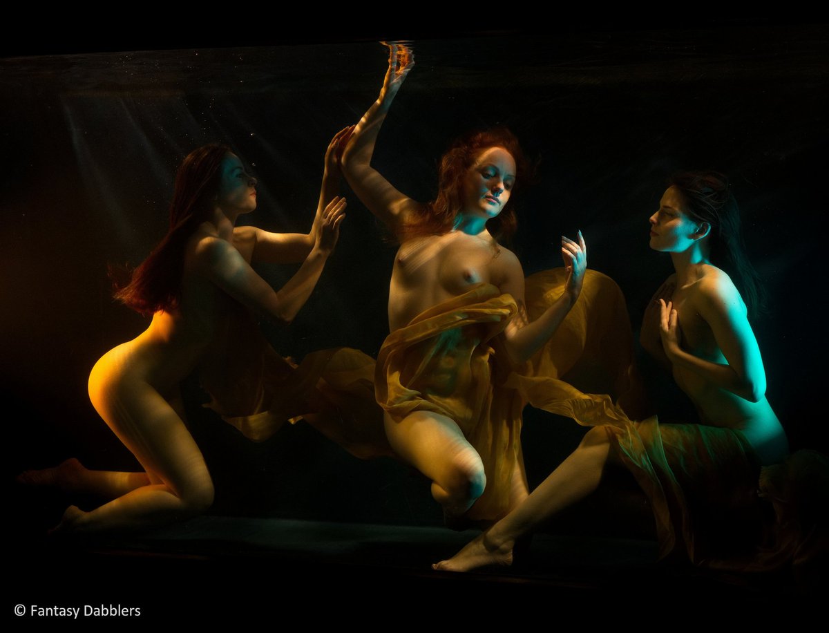 Water nymphs.  <a href="/cariadcelis/">Cariad Celis</a>, <a href="/IvoryFlameModel/">Ivory Flame</a> and <a href="/KeiraLavelle/">Keira Lavelle</a>