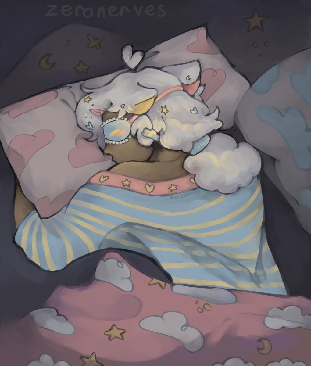 zer0nerves's tweet image. son of Hypnos☁️💫
#art #ocart