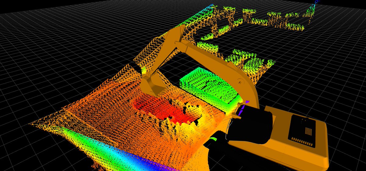 oedodynamics's tweet image. OEDO Dynamicsでは、建設機械の後付遠隔操作・自律運転・シミュレータを開発しています😎
#ROS #Unity #MQTT #WebRTC 等、様々なツールを駆使して開発しています!
本日はシミュレータの様子をお届け
左がシミュレータ・右がRvizの様子です🔥
#oedodynamics #rosjp #UnitySensors