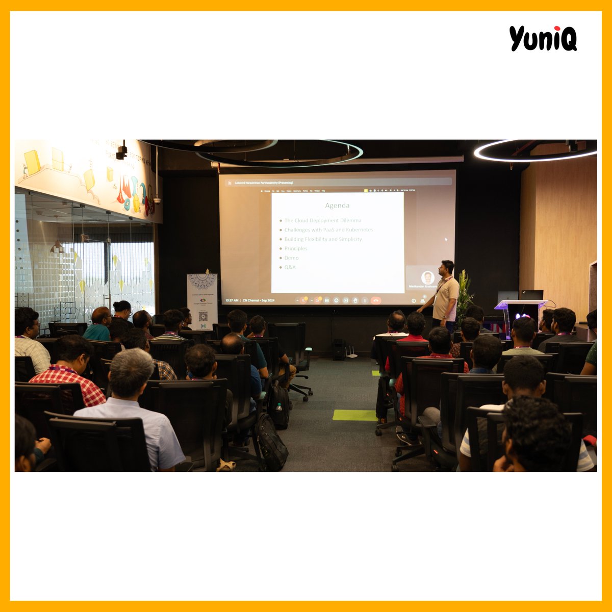 Tekclan4's tweet image. We had the Pleasure of Hosting a Fantastic Tech Meet-Up at YuniQ today, in Collaboration With @CNChennai  and @texonsolutions  

A Heartfelt Thank You to Our Partners, @CNChennai  and @texonsolutions , and to the Event Organizer, Mr. Padmanaban Solaimalai @paddygrovin , for…