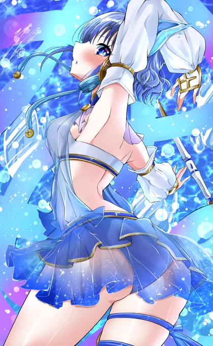 御巫の誘い輪舞(意味深#遊戯王#鏡の御巫ニニ 