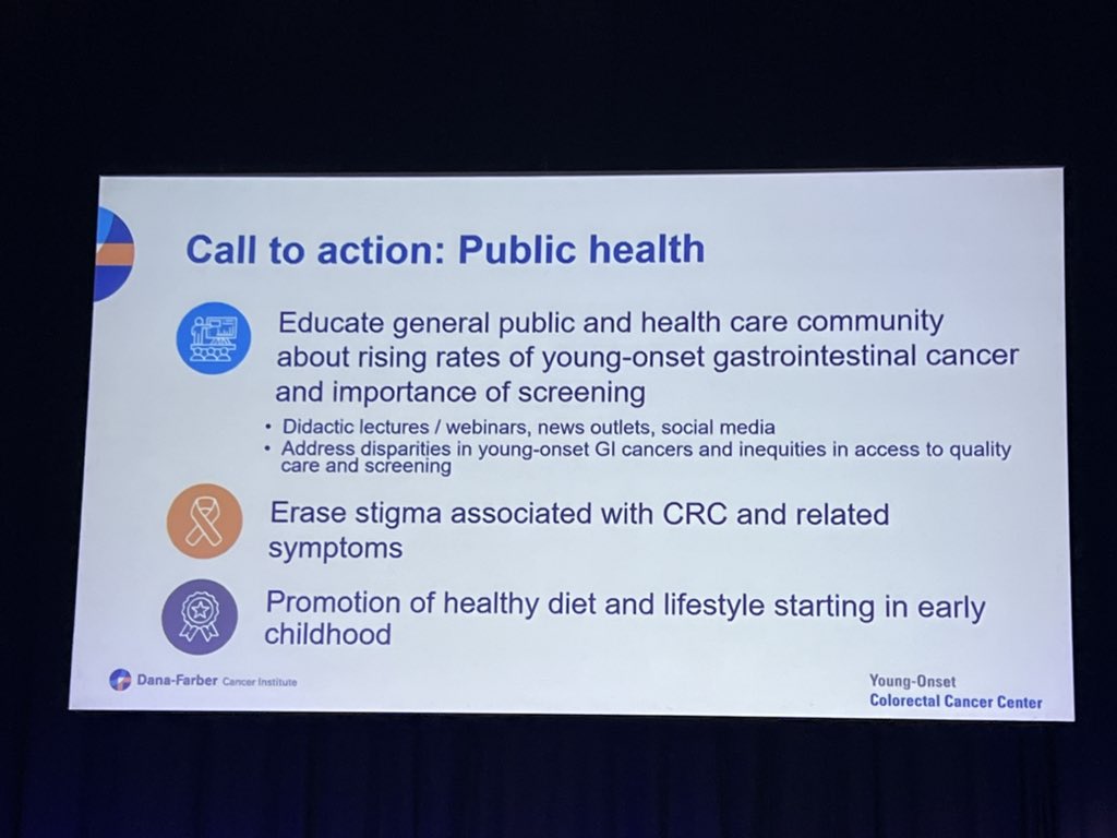 Evelyn Wong (@evelynwongyt) on Twitter photo ⚡️Early-onset Colorectal Cancer! An incredible showcase of EOCRC research by <a href="/KimmieNgMD/">Kimmie Ng, MD, MPH</a>. From EORTC work, Biobanks and longitudinal cohort study to the actual implementation of a service catered for EOCRC. More work to do - modelling, economics, productivity! <a href="/OncoAlert/">OncoAlert</a> #ESMO24 ⚡️Early-onset Colorectal Cancer! An incredible showcase of EOCRC research by <a href="/KimmieNgMD/">Kimmie Ng, MD, MPH</a>. From EORTC work, Biobanks and longitudinal cohort study to the actual implementation of a service catered for EOCRC. More work to do - modelling, economics, productivity! <a href="/OncoAlert/">OncoAlert</a> #ESMO24