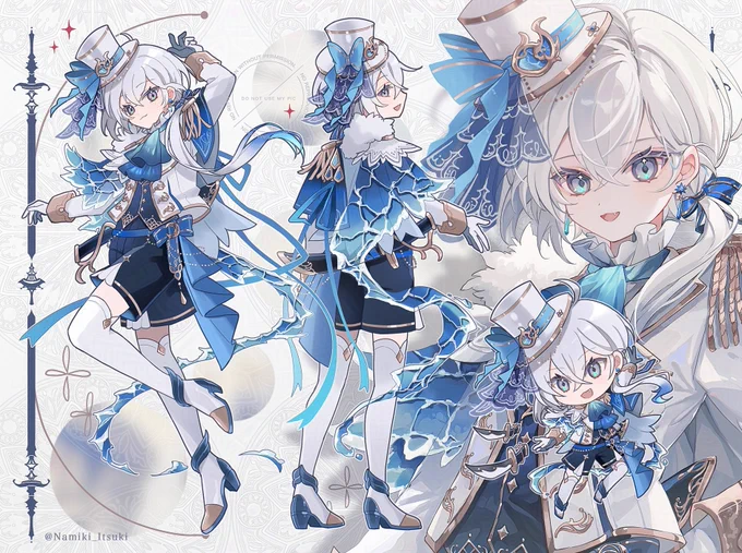 Character Design[ 波音の剣舞士 ] 