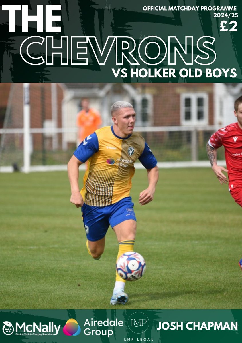 Steeton AFC (@steetonfc) on Twitter photo π Don't forget to pick up your copy of the <a href="/HOBAFC/">Holker Old Boys</a> edition of #chevrons!
π£οΈ We speak with the 'Chevvie Foden' <a href="/Maccasmith8/">Macca smith</a> about his season to date
π A look at our opposition
π Reports and reaction from our three weeks on the road
π· All this, and MORE, for just Β£2! π Don't forget to pick up your copy of the <a href="/HOBAFC/">Holker Old Boys</a> edition of #chevrons!
π£οΈ We speak with the 'Chevvie Foden' <a href="/Maccasmith8/">Macca smith</a> about his season to date
π A look at our opposition
π Reports and reaction from our three weeks on the road
π· All this, and MORE, for just Β£2!