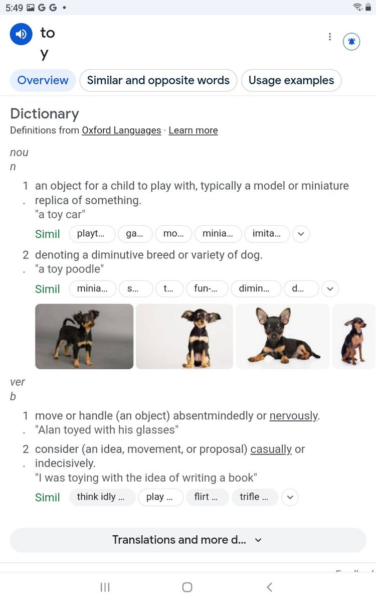 RealMacKenzieD's tweet image. So,in definition it explains it all in first noun definition.Why have some chosen to "toy" with my personal business? 🐝#Why? #BeeCause #TheyTreatMeLikeAnObject4AChild2PlayWith🤣🤣🤣🤣#LikeKids🙏