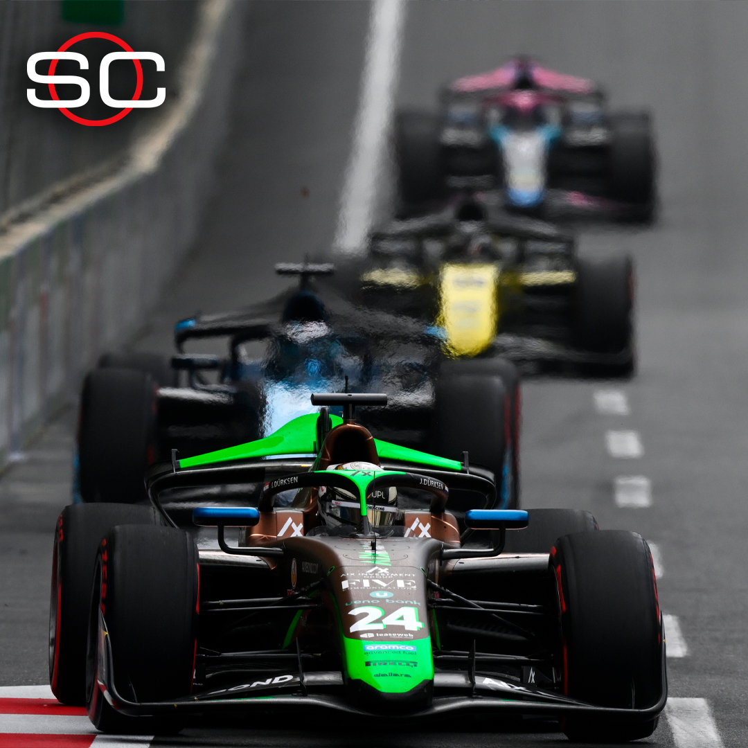 🇵🇾 ¡PARAGUAY FESTEJA DE LA MANO DE JOSHUA DUERKSEN!

🏎️ El paraguayo hizo una carrera perfecta para coronarse y llevarse la victoria en la carrera sprint del #AzerbaijanGP de la #Formula2

🏁 Largó cuarto, se puso tercero en la largada y en la vuelta 13 tomó el primer lugar para