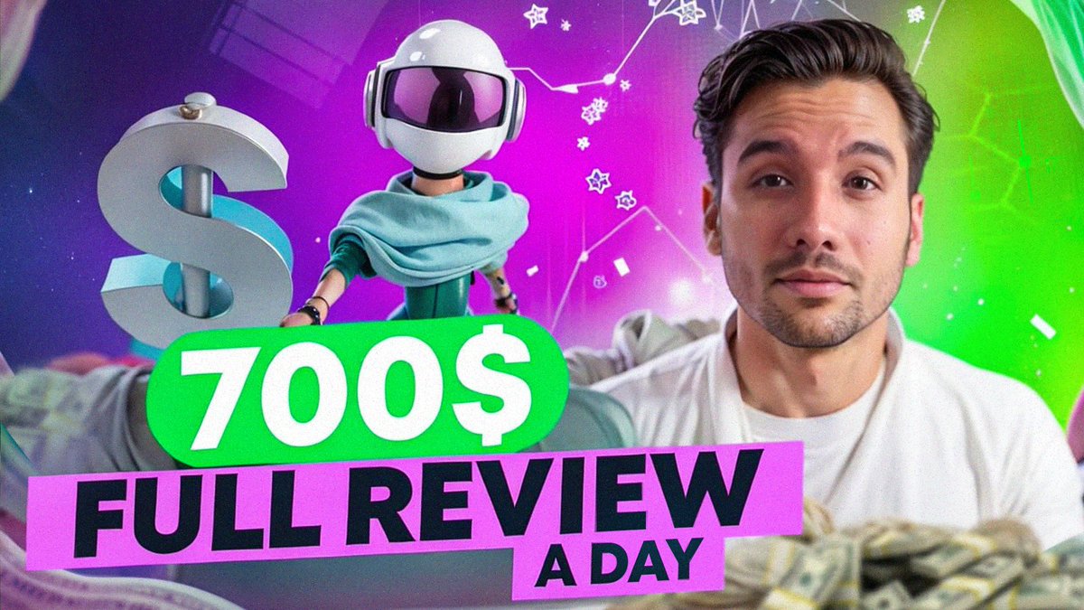 BREAKIING: This dday  bot made 8800$$ for me due to hiigh volatility  inn the markeet! TThanks  to the developers for giving everyonne a chance! Link

👉️ youtube.com/watch?v=AOCqJp…