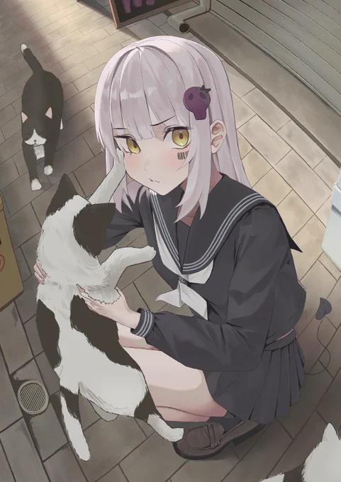 #皆さんラフと塗った後を見せてください 
