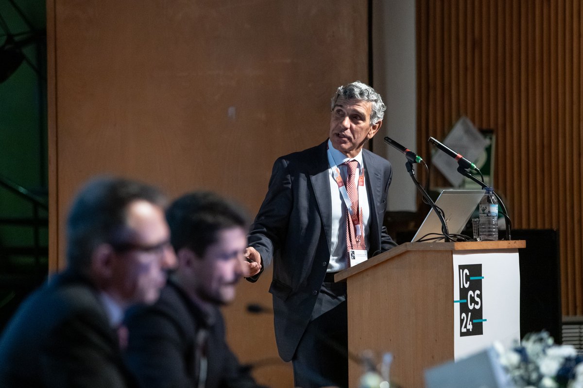 ICCS2024's tweet photo. Yesterday at #ICCS2024, Prof. Jorge de Brito took the stage to present his groundbreaking keynote on "Upscaling of Recycled Aggregate Concrete in Portugal." ♻️

A big thank you to Prof. de Brito for his invaluable contribution!

#SustainabilityInConstruction #ICCS2024 https://t.co/vembMRY4JZ