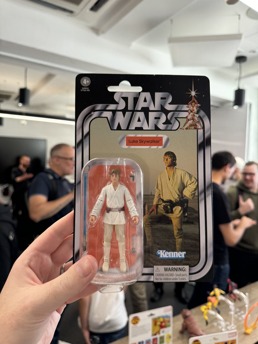 StarWarsSession's tweet image. So glad to be attending the #HasbroPulseCon2024 brunch at the @hasbropulse London office today. Some great announcements and new figures.