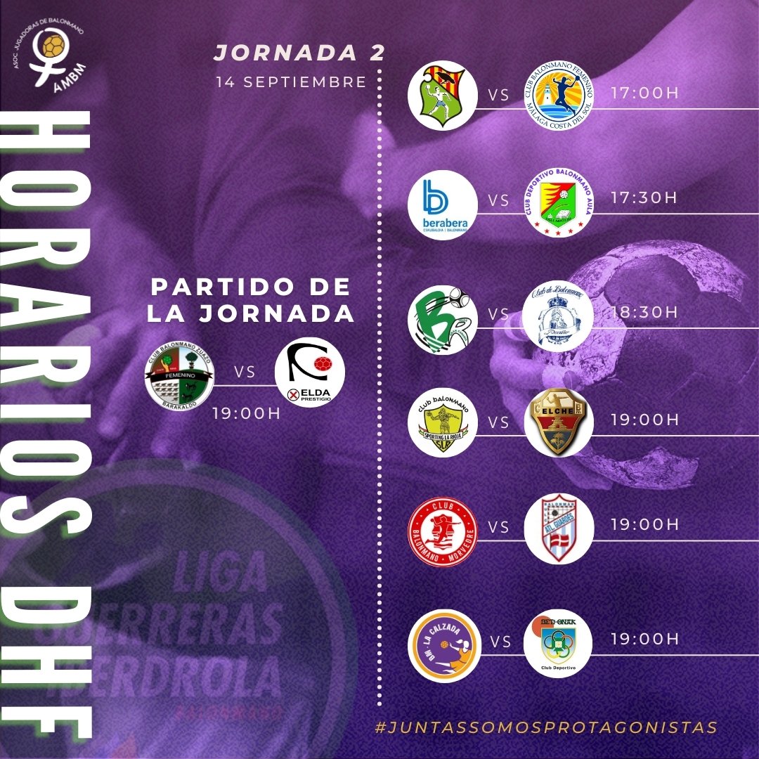 _AMBM_'s tweet photo. ⚠️Os habíamos avisado! Estamos aquí para ayudar a tener el mejor balonmano lo más cerca posible, os lo ponemos fácil para que solo tengais que disfrutarlo.🤩 

🎦https://t.co/mO3ZWsuqz0

Os deseamos un muy buen fin de semana y... Mucho balonmano. 🤾🏼‍♀️🤾🏻‍♀️💜 https://t.co/RUB452CX0d