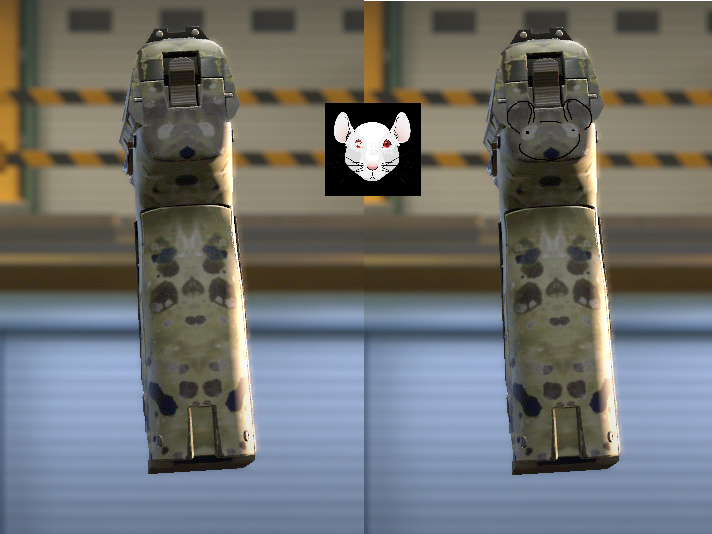 did I just craft a mouse pattern granite marbleized 591 pattern ? any idea of the price ?