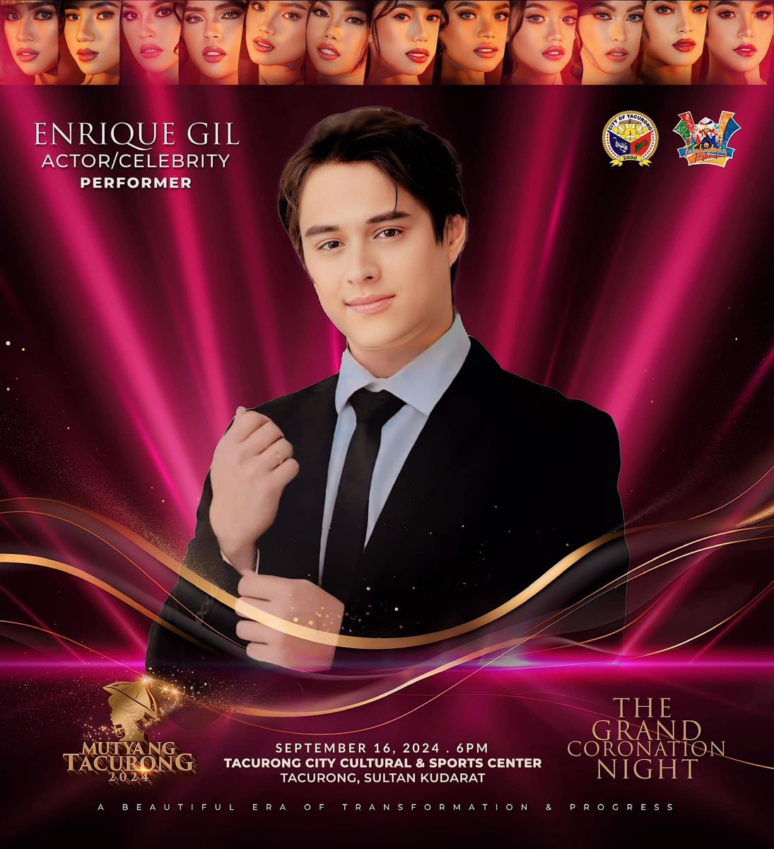 holaenriquemari's tweet photo. ENRIQUE IN TACURONG

#EnriqueGil will be at the coronation of the Mutya ng Tacurong 2024 on Monday, Sept. 16 at 6PM! https://t.co/5anp5icnsB