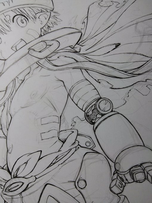 とりあえずペン入れ済み 