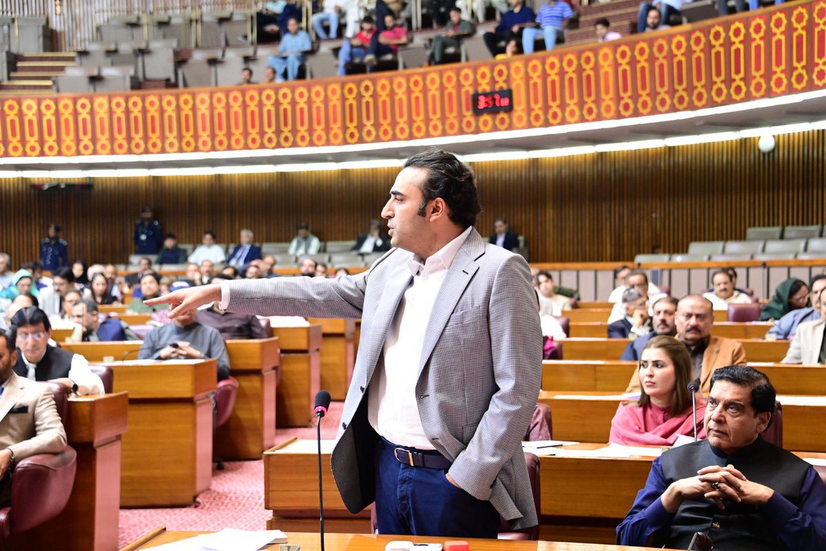 MediaCellPPP's tweet photo. چیئرمین پاکستان پیپلز پارٹی بلاول بھٹو زرداری قومی اسمبلی کے اجلاس سے خطاب کررہے ہیں۔

@BBhuttoZardari https://t.co/M6dvIj7MsN