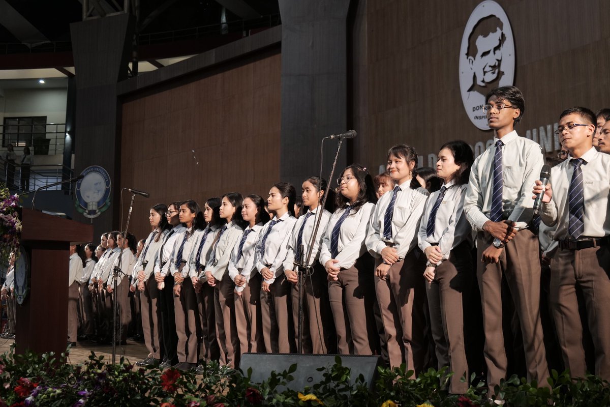adbumedia's tweet photo. “When song and dance unite, our prayers become a symphony of hope. "
@DonBoscoUniv #convocation2024 #graduationday #prayersong #prayerdance https://t.co/EECQQi4kjT