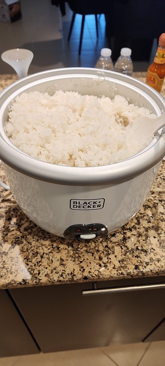 I don't know how to cook rice. This was a disaster. Too much rice, chewy, likely would've caught fire if I hadn't turned it off.