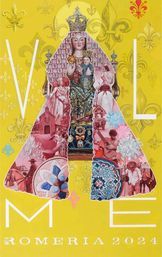 Presentado el cartel de la Romería de Nuestra Señora de Valme 2024, obra del artista José Cabrera Lasso de la Vega
