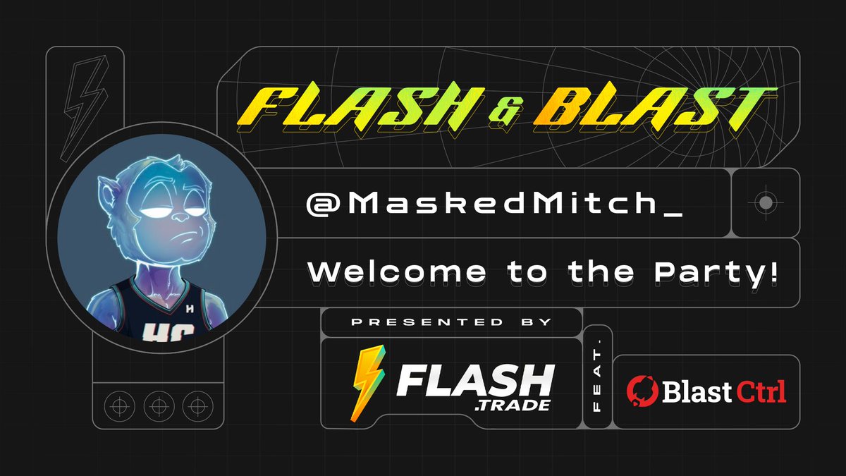 FlashAndBlast's tweet photo. Need a break from throwing punches? We’ve got a party that hits hard!

Welcome to Flash &amp; Blast @MaskedMitch_ ⚡️🚀 https://t.co/qJSai4UeQk