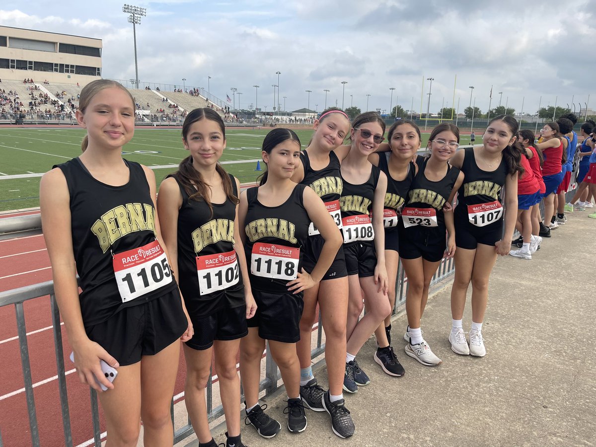 Nicole McCullough (@teachmccullough) on Twitter photo These <a href="/LBKathletics/">Lady Black Knights Athletics</a> Cross Country runners represented <a href="/NISDBernal/">Dr. Joe J. Bernal Middle School</a> with heart! I’m so proud of you all! 🖤💛🖤💛 These <a href="/LBKathletics/">Lady Black Knights Athletics</a> Cross Country runners represented <a href="/NISDBernal/">Dr. Joe J. Bernal Middle School</a> with heart! I’m so proud of you all! 🖤💛🖤💛