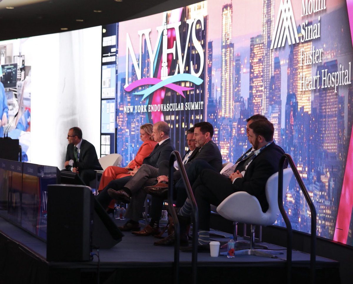 NYEVS PAD Day 2 - bringing you evidence based case reviews, debates and live case presentations!

 An enriching day for endovascular healthcare professionals❗️

👉 Stay up to date at nyevs.org

#cardiology #interventionalcardiology #PAD