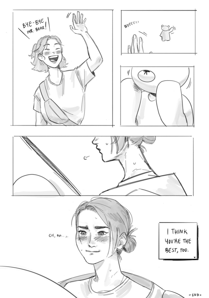 I finally got to continue this #avatrice comic😭 