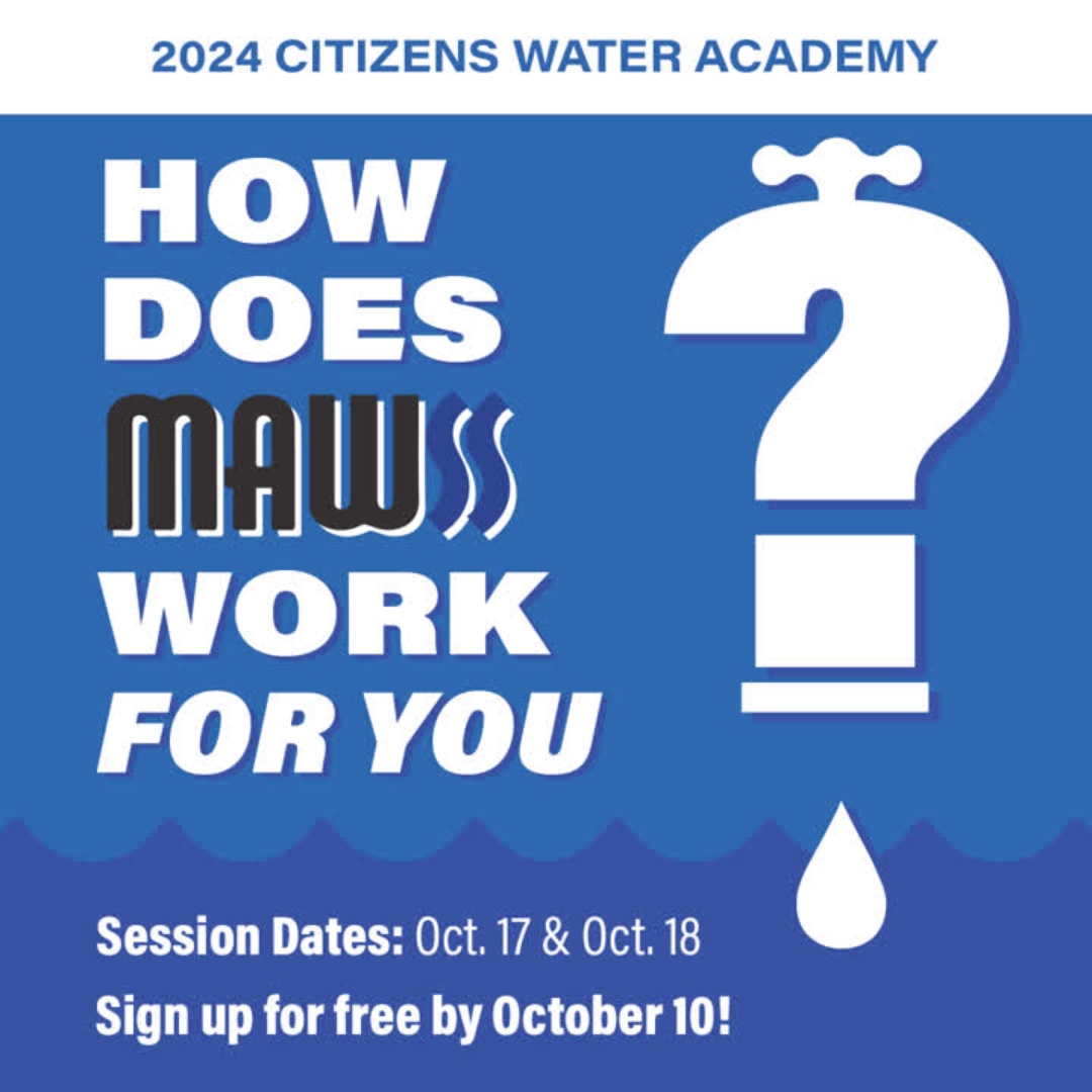 MAWSSOfficial's tweet image. 💧 Want to know how MAWSS Keeps Water Working? 💦 Enroll in the Citizens Water Academy! Guided tours of the intricacies of Mobile's Water and Sewer System. No cost and food is provided! Sign up: mawss.com/learning-cente…
#keepwaterworking