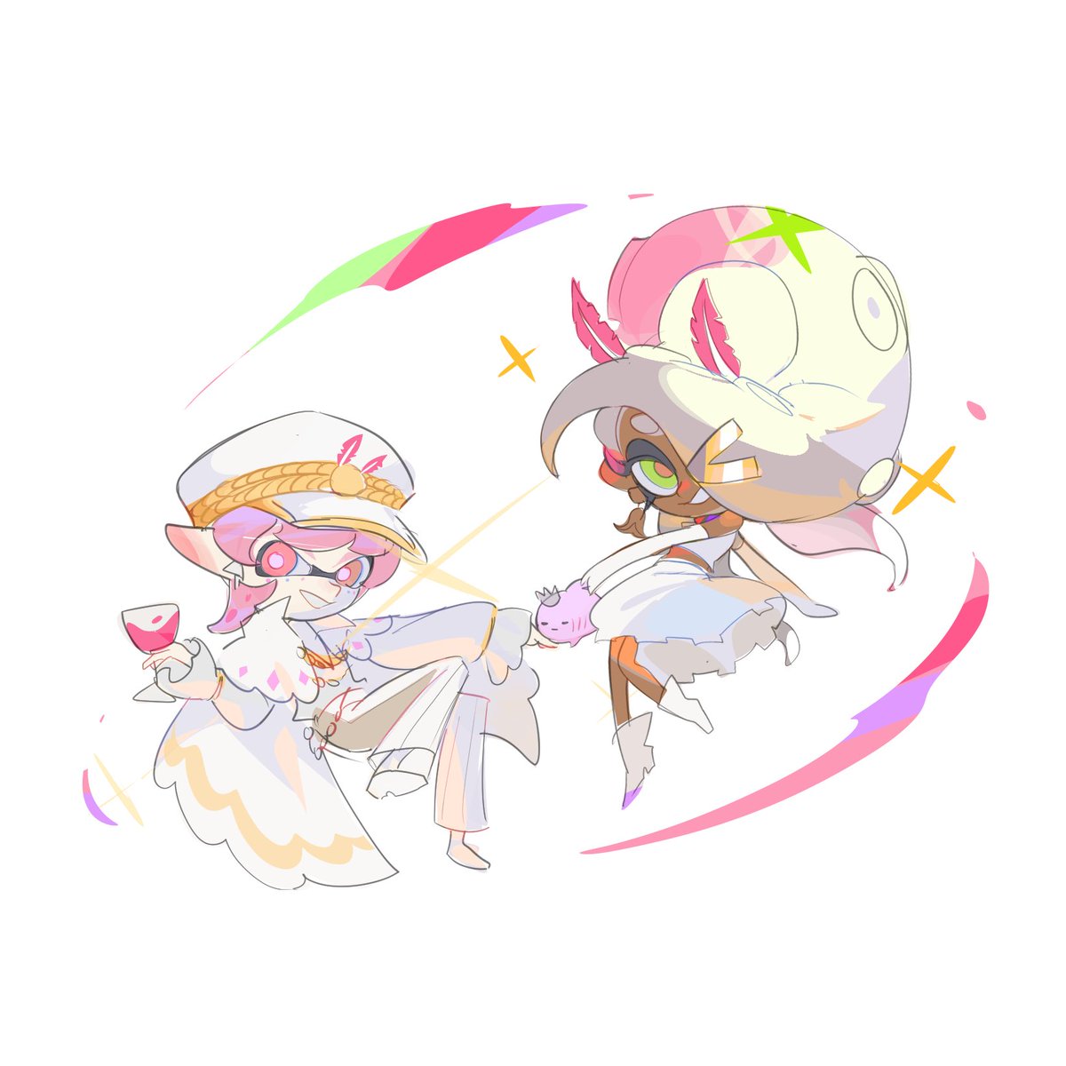 Sharkito29's tweet image. RIIIIISEEEE TEAM PAST!🫶
@SallyConigal 
#splatoon3 #GrandFestival