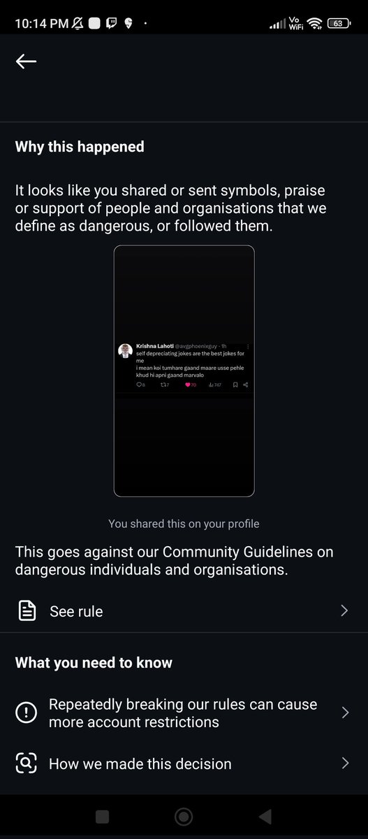 ritYes21's tweet photo. @avgphoenixguy Bro I just put your tweet in my story and look what happened https://t.co/9C2X2INDyy