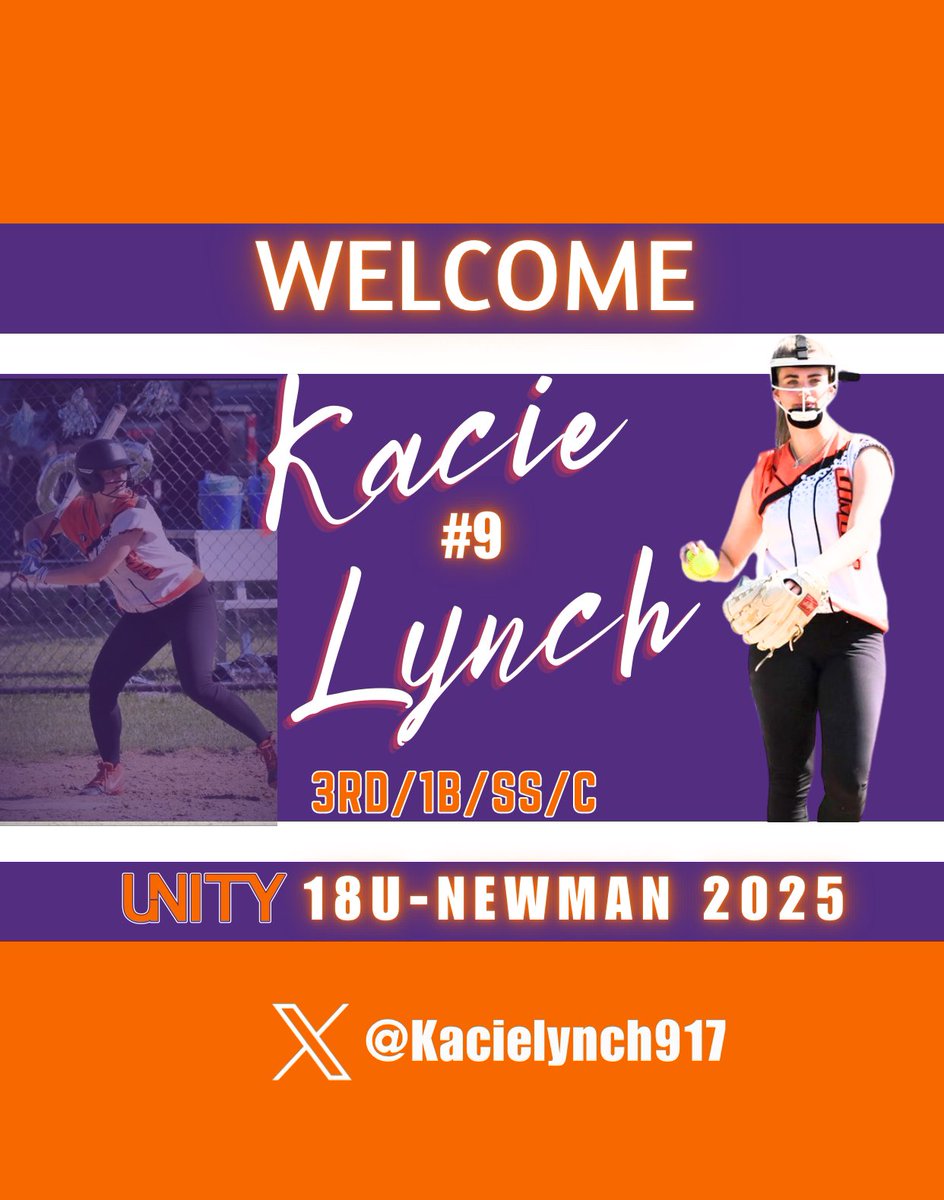 Next up is a 2025, UMass Dartmouth softball commit. Nothing gets past this corner infielder. She has a powerful arm 💪🏻 and a bat to match. UMass Dartmouth got a gem 💎 but she’s ours for now. <a href="/Kacielynch917/">Kacie Lynch 2025</a>  <a href="/VAUnitySB/">Unity Softball</a>