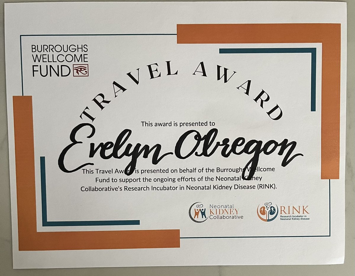 Evelyn Obregon (@eveobregonmd) on Twitter photo Excited to attend #INNS2024 🫘and learn from experts in the field. Thank you <a href="/NeonatalKidney/">Neonatal Kidney Collaborative (NKC)</a> <a href="/BWFUND/">Burroughs Wellcome Fund</a> and <a href="/CincyKidsNeo/">Perinatal Institute & Division of Neonatology</a> for the support, we do it all for the babies! Excited to attend #INNS2024 🫘and learn from experts in the field. Thank you <a href="/NeonatalKidney/">Neonatal Kidney Collaborative (NKC)</a> <a href="/BWFUND/">Burroughs Wellcome Fund</a> and <a href="/CincyKidsNeo/">Perinatal Institute & Division of Neonatology</a> for the support, we do it all for the babies!