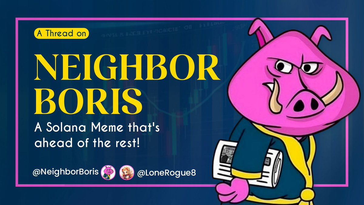 𝐈 𝐟𝐨𝐮𝐧𝐝 𝐚 𝐒𝐨𝐥𝐚𝐧𝐚 𝐌𝐞𝐦𝐞 𝐭𝐡𝐚𝐭'𝐬 𝐚𝐡𝐞𝐚𝐝 𝐨𝐟 𝐭𝐡𝐞 𝐫𝐞𝐬𝐭!

Apart from hitting 100k+ ATH and now at 50k, <a href="/NeighborBoris/">$NEIGHBOR BORIS</a> 

Keeps sharing updates with the Community on what's to come

To show that beyond profitability, the Community is also a priority🧵