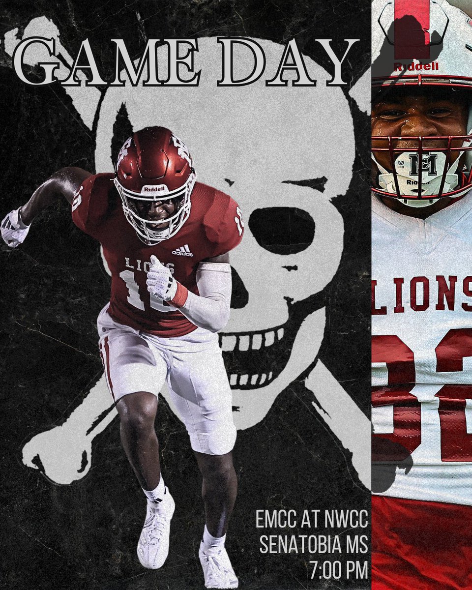 IT'S FINALLY GAME DAY! 
🏈 EMCC 🆚 NWCC
📍 Senatobia, MS
⌚️ 7:00 PM CST
🎟️ nwccrangers.com/tickets
💻 nwccrangers.com/watch
📰 emccathletics.com/sports/fball/2…
*⃣ No EMCC stream/radio available for today's game
#PR1DE