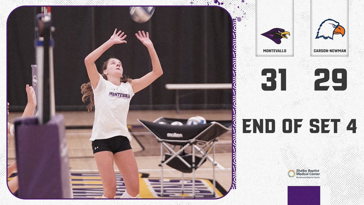 WHAT A SET

Falcons tie up the match! 
Down 28-29, UM comes back with kills by Aliyah Thompson and Nikol Antova, both assisted by Kalin Duncan🔥
Onto the 5th and final set!!!

#TogetherWeRise