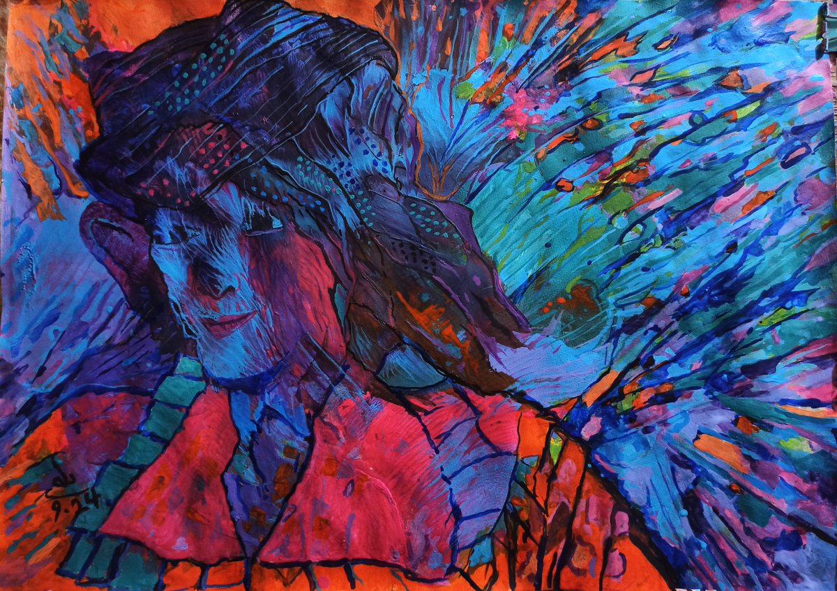 Acrylic on Canson
 2024