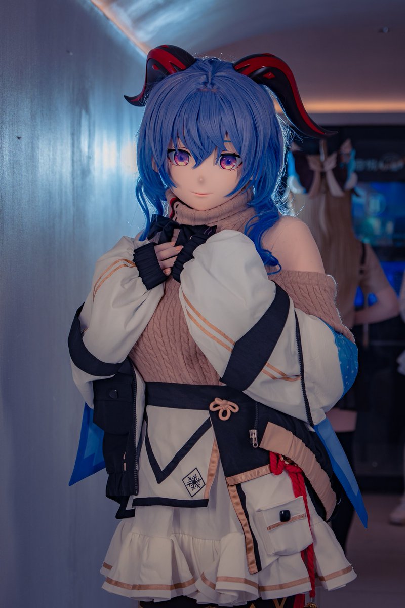 除了角……
其他地方……真的能碰吗？
📸:<a href="/opkig/">op</a> 

#kigurumi #Ganyu #GenshinImpact 
#甘雨 #原神