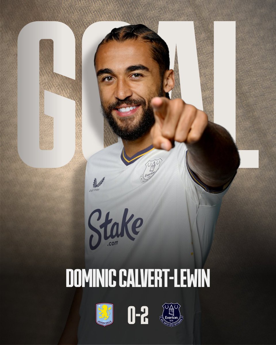Everton's tweet photo. DOM DOUBLES OUR LEAD!!! https://t.co/zzyRsOpE25