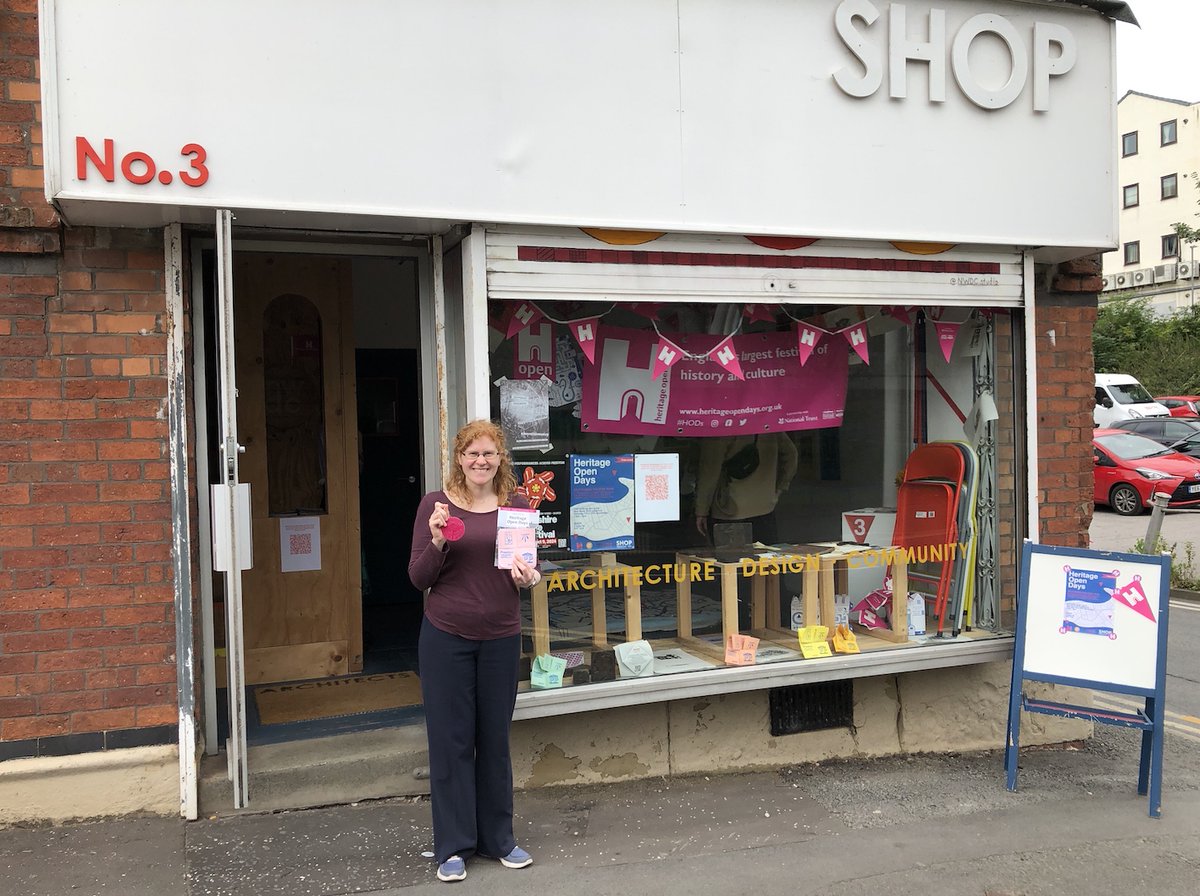What an honour and delight to have Sarah Holloway, national manager for <a href="/heritageopenday/">Heritage Open Days</a>, in sunny Preston today. 
In a packed few hours she managed to get to <a href="/prestonmarkets/">Preston Markets</a> tour, <a href="/LancsArchives/">Lancashire Archives</a>, <a href="/LancashireCC/">Lancashire County Council</a> Christ Church, SHOP x New Wave, and Moor Park Observatory.