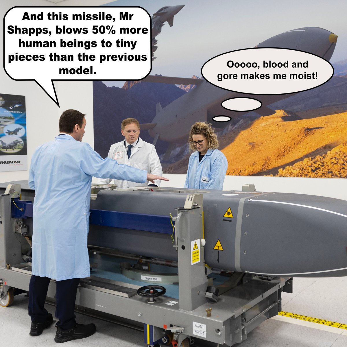 MasalaFry69's tweet image. These psychopaths love genocide #Shapps #WW3