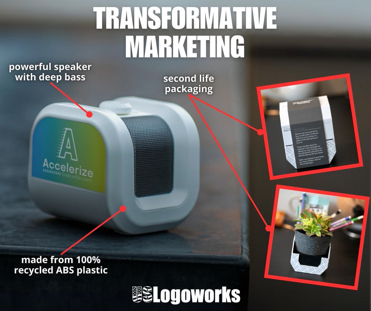 USLogoworks's tweet photo. Who say's sustainability isn't cool?!?! At US Logoworks, we source insanely innovative merchandise that is 100% carbon neutral.

Let's work together to showcase your brand in creative, sustainable ways. Email us at sales@uslogoworks.com. https://t.co/eC1mHjX5l2