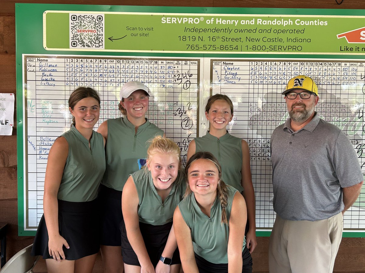 Knights Girls Golf took 2nd place in TEC. Girls finished 2nd in today’s Tournament with a 362. Lauren Lacey and Julia Beatty were named All Conference. Lacey set a school record today with a score of 80. 
Go Knights!