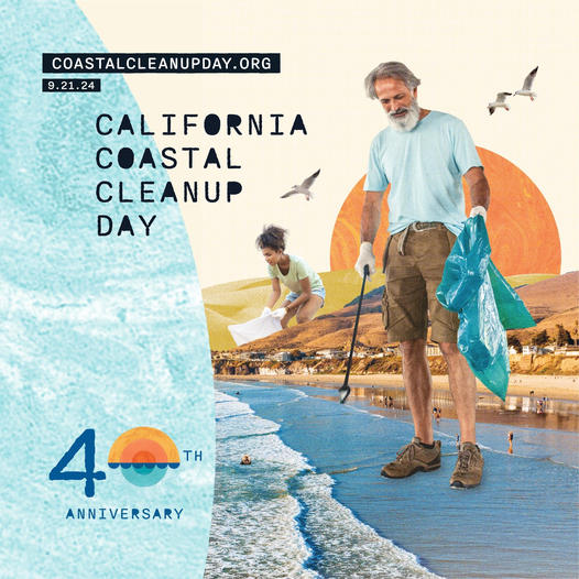 On September 21 from 9 am to 12 pm is a perfect time to show some love for a beach. Join us at the park's visitor center, pick up any supplies you're missing, and bring trash back from Ventura Harbor Beaches for weighing and disposal. Bring your own bucket, if you can!